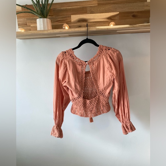Free People Megan Crochet Top - Picture 9 of 12